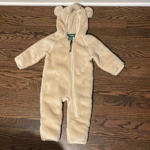 L.L.Bean Hi-Pile Fleece Bunting Outerwear 3-6 months